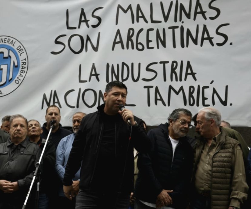 La industria nacional en disputa: la CGT salió a la calle y reclamó un modelo productivo que incluya a todos