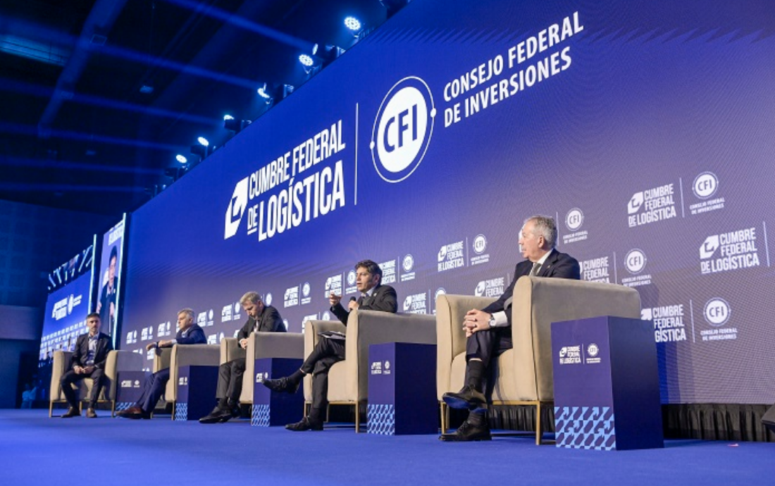 Kicillof participó de la apertura de la 2° Cumbre Federal de Logística